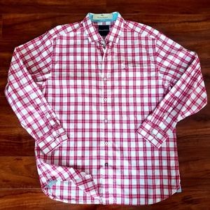 Tommy Bahama Plaid button up Large